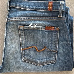 Seven for all mankind bootcut jeans-size 29